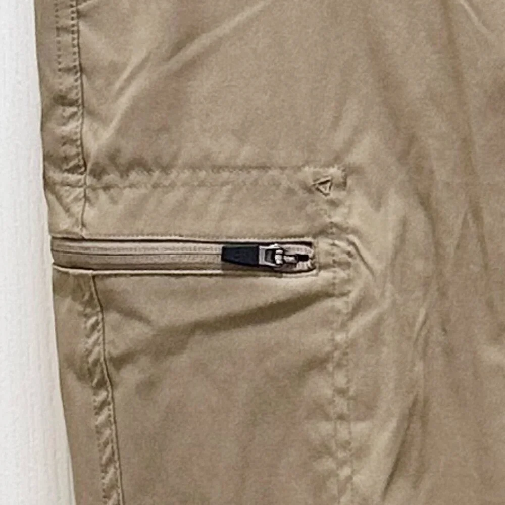 Eddie Bauer Men's Rainier Fleece Lined Pant Size 40X32 Tan Stretch Fit (NEW) - Picture 4 of 16